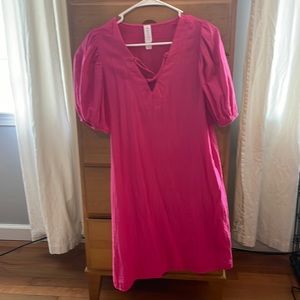 Anthropology Pink Summer dress.